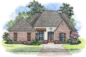 Southern House Plan #4534-00015 Elevation Photo