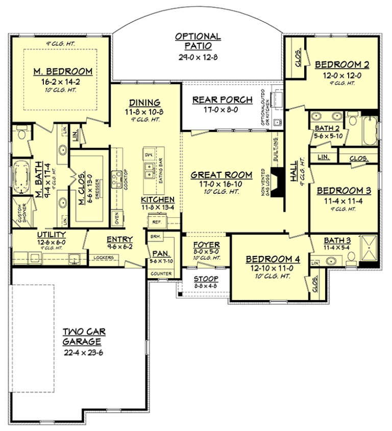 House Plan House Plan #18471 Drawing 1