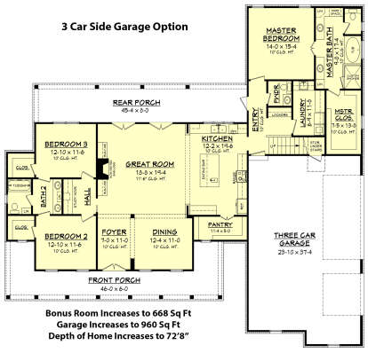 House Plan House Plan #18473 Drawing 4