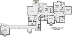 Second Floor for House Plan #5631-00072