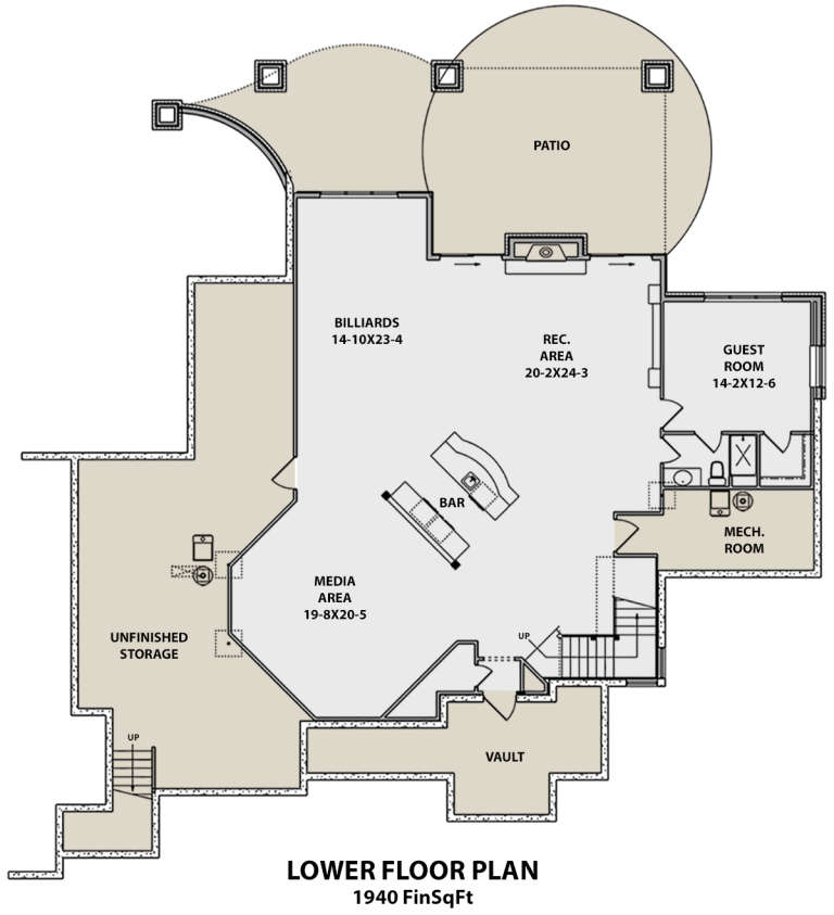 House Plan House Plan #18476 Drawing 3