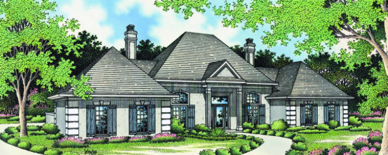 House Plan House Plan #1848 Front Elevation