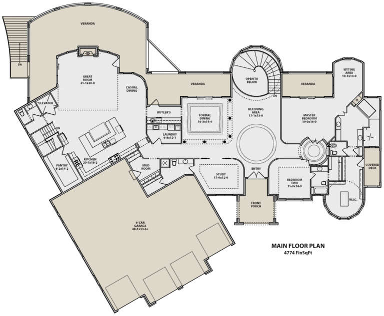 House Plan House Plan #18481 Drawing 1