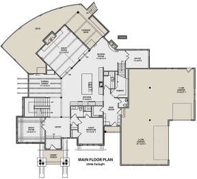 Main Floor for House Plan #5631-00078