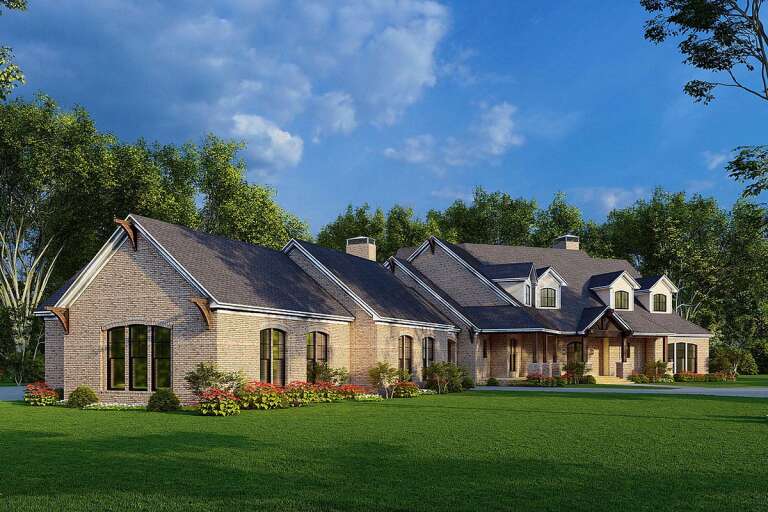 Traditional House Plan #8318-00036 Elevation Photo