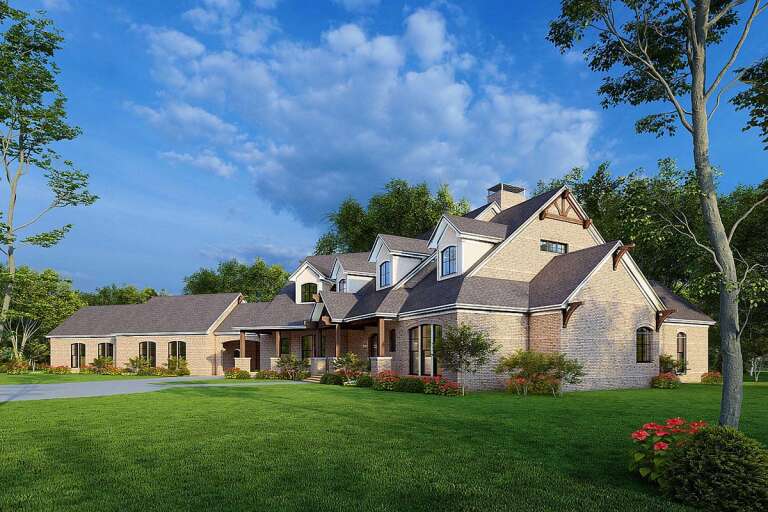 Traditional House Plan #8318-00036 Elevation Photo