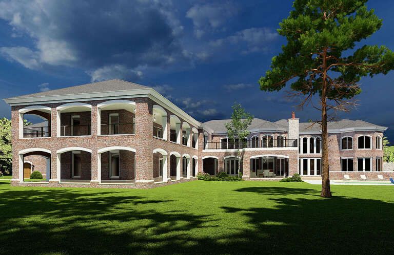 European House Plan #8318-00038 Elevation Photo