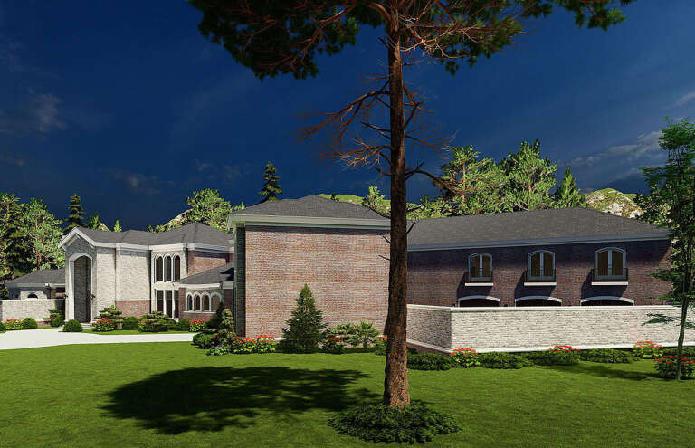 European House Plan #8318-00038 Elevation Photo