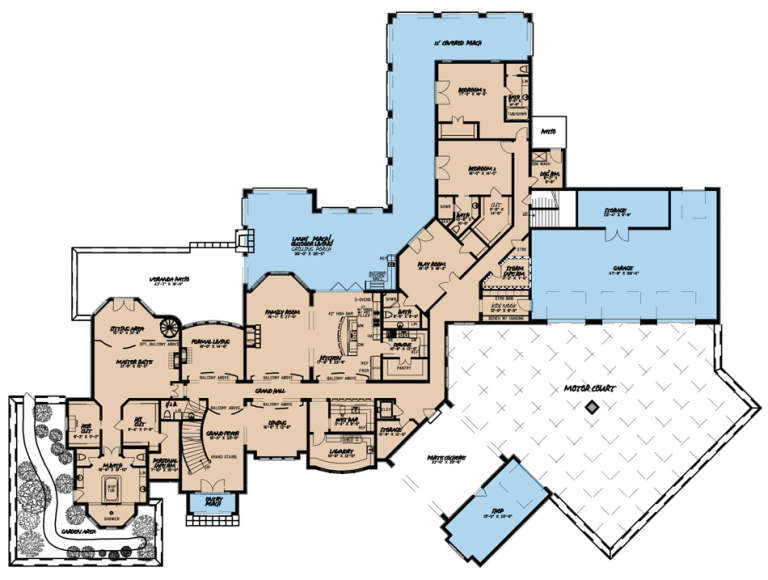House Plan House Plan #18486 Drawing 1