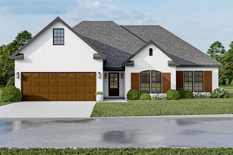House Plan House Plan #18487 Front Elevation 