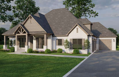 Northwest House Plan #8318-00040 Elevation Photo