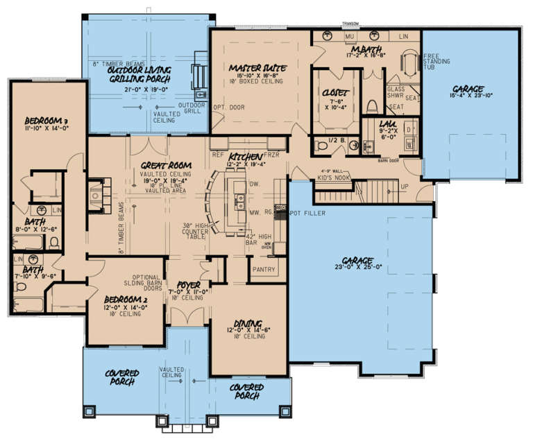 House Plan House Plan #18488 Drawing 1