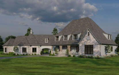 European House Plan #8318-00042 Elevation Photo