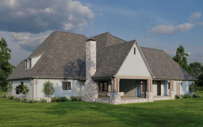 European House Plan #8318-00042 Elevation Photo