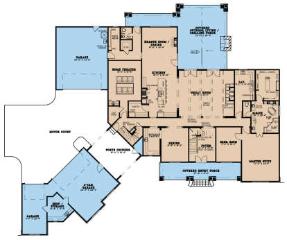 Main Floor  for House Plan #8318-00042
