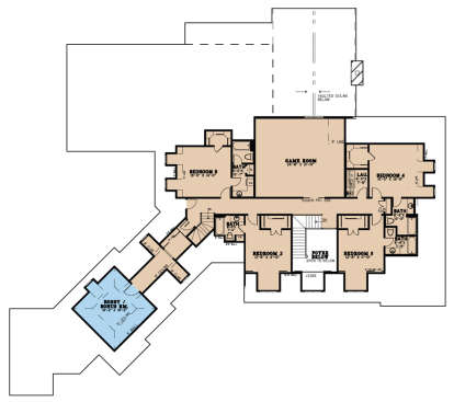 Second Floor for House Plan #8318-00042