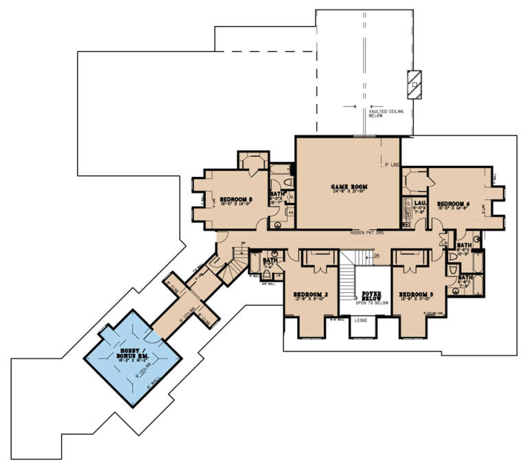House Plan House Plan #18490 Drawing 2