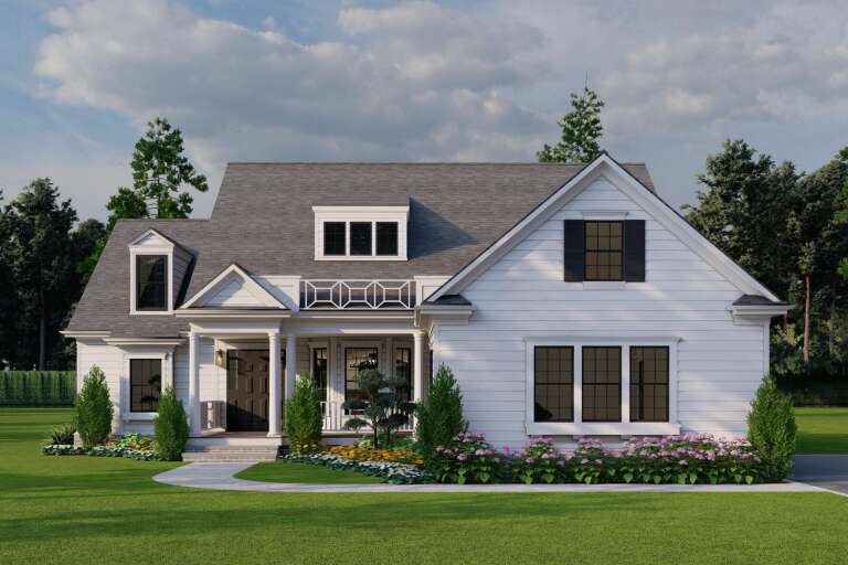 House Plan House Plan #18492 Front Elevation
