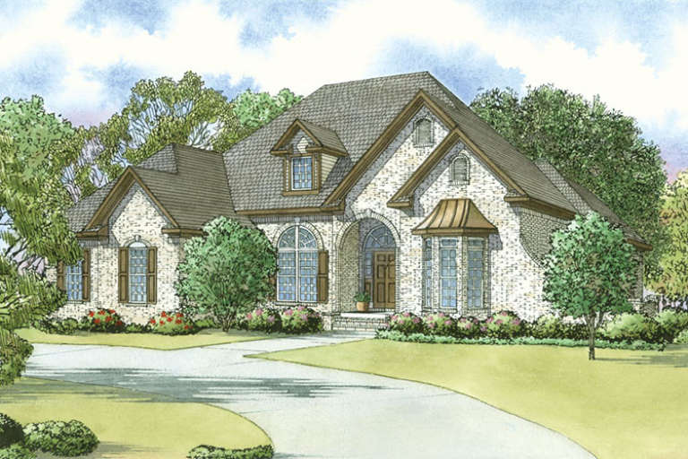 House Plan House Plan #18493 Front Elevation