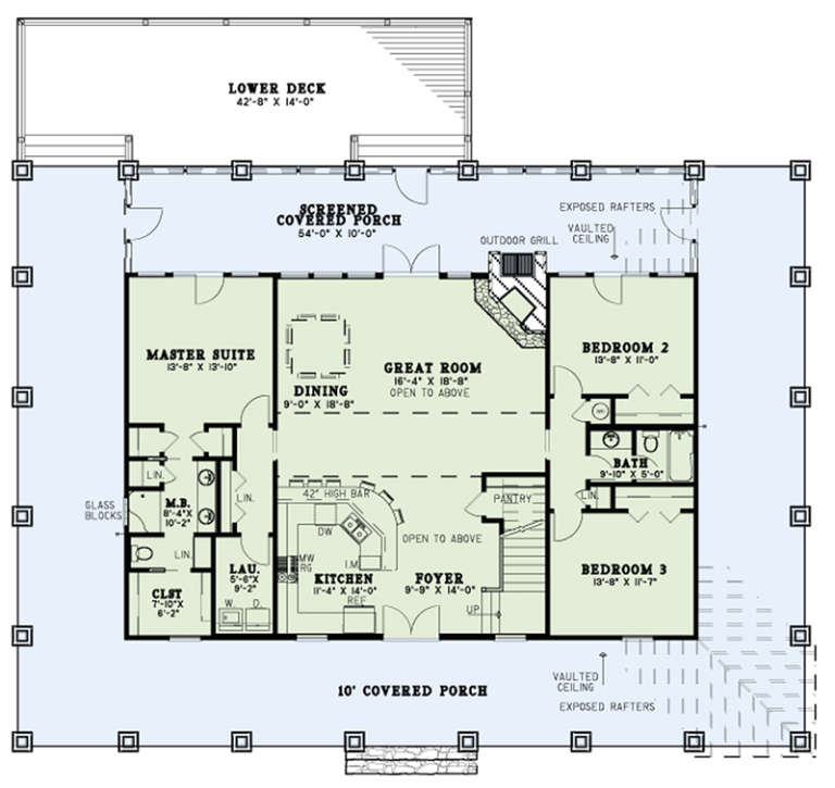 House Plan House Plan #18494 Drawing 1