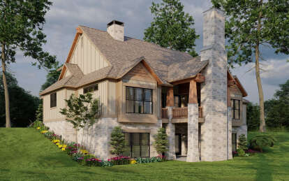 Craftsman House Plan #110-01051 Elevation Photo