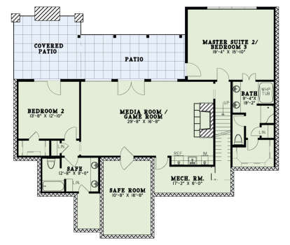 House Plan House Plan #18499 Drawing 2