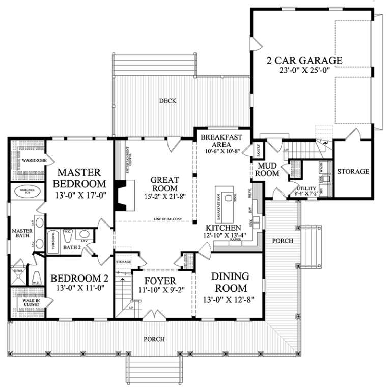 House Plan House Plan #18500 Drawing 1