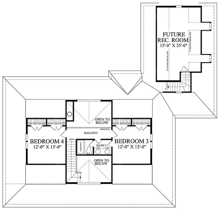 House Plan House Plan #18500 Drawing 2