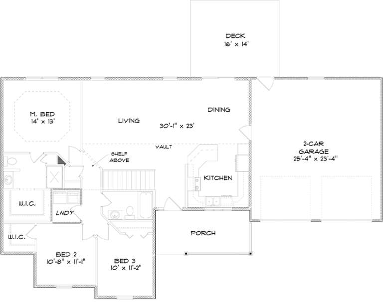 House Plan House Plan #18504 Drawing 1