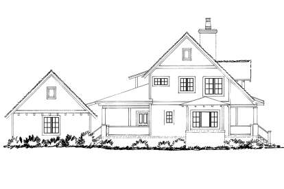 Bungalow House Plan #1907-00042 Elevation Photo