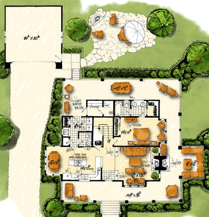 Main for House Plan #1907-00042