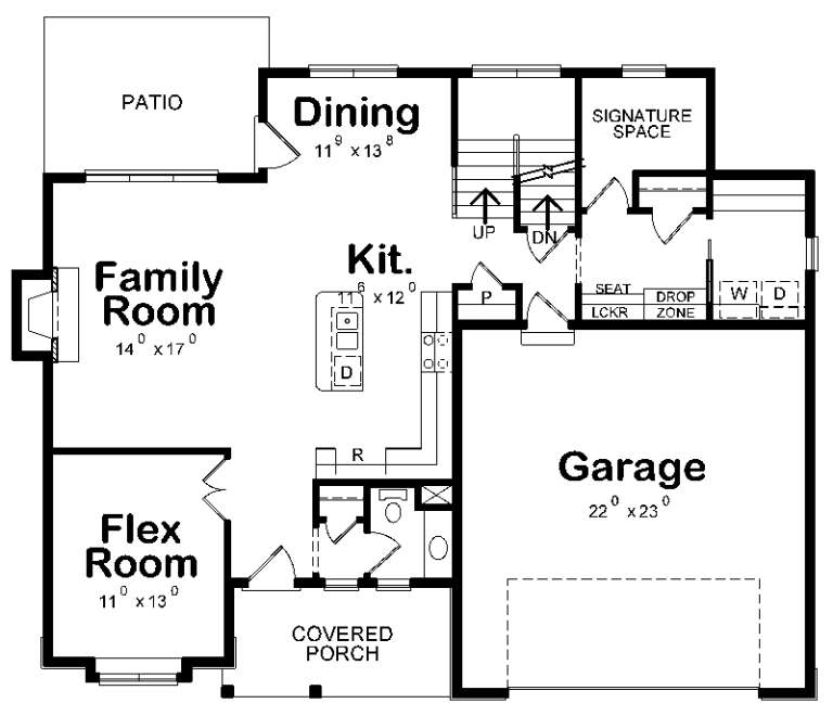 House Plan House Plan #18514 Drawing 1