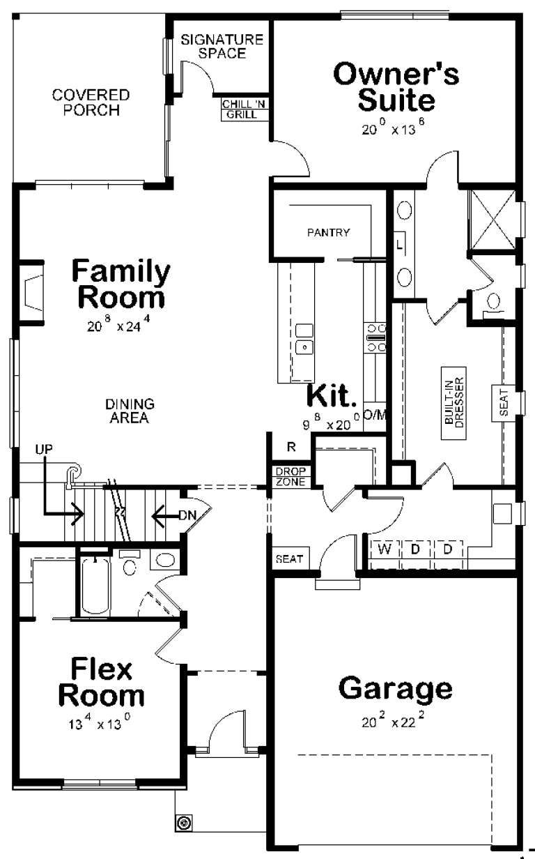 House Plan House Plan #18515 Drawing 1