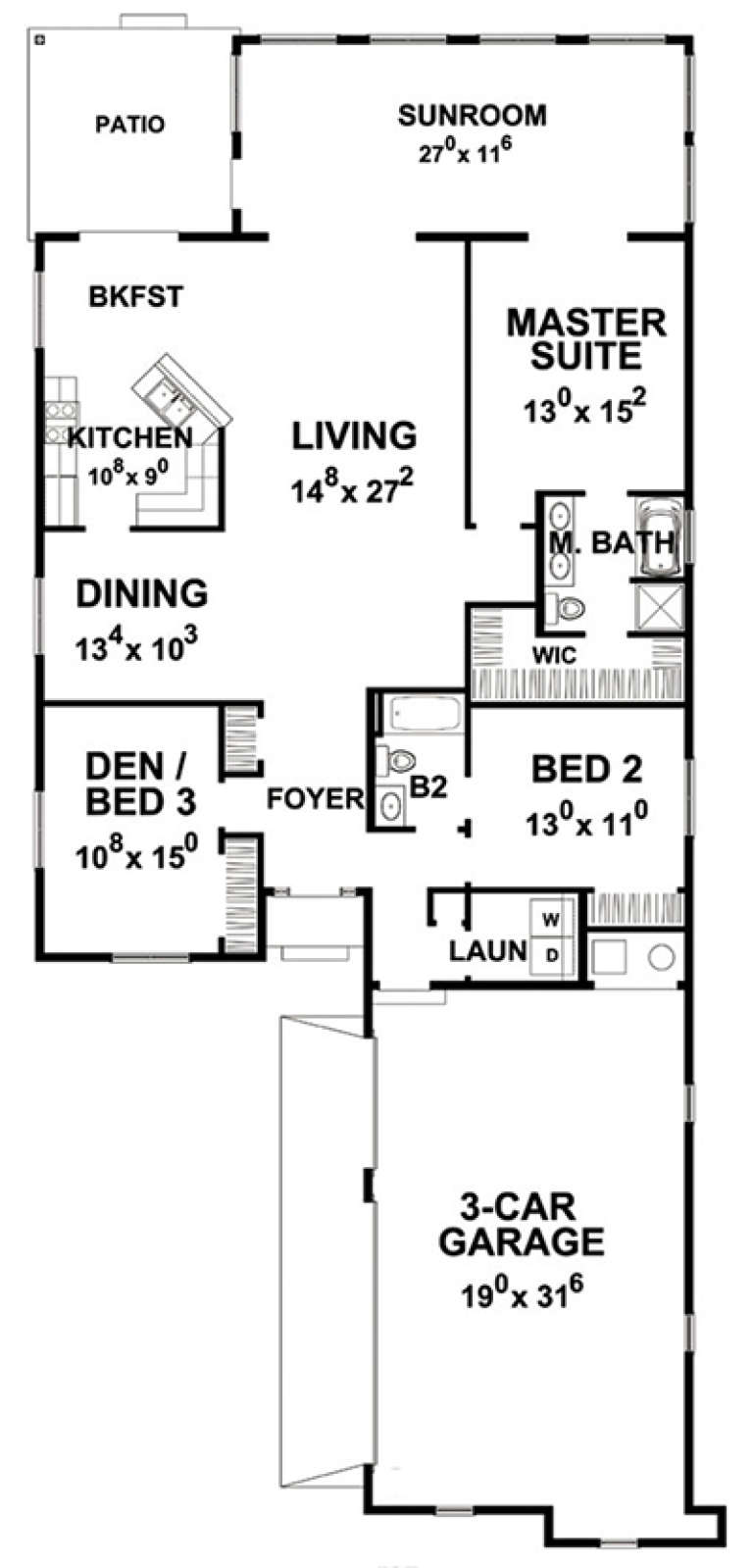 House Plan House Plan #18516 Drawing 1