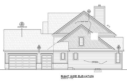 Traditional House Plan #402-01467 Elevation Photo