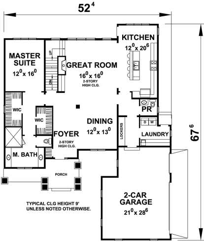 House Plan House Plan #18517 Drawing 1