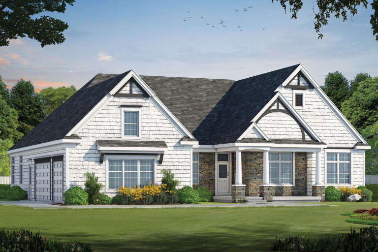House Plan House Plan #18518 Front Elevation 