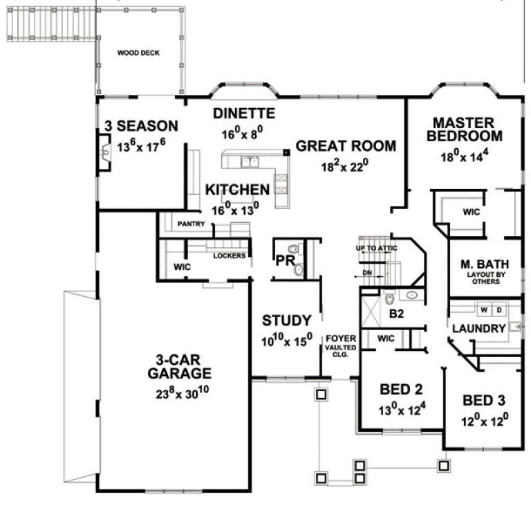 House Plan House Plan #18518 Drawing 1