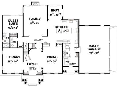 Main for House Plan #402-01469