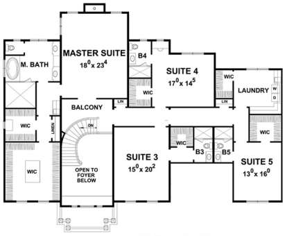 Upper for House Plan #402-01469