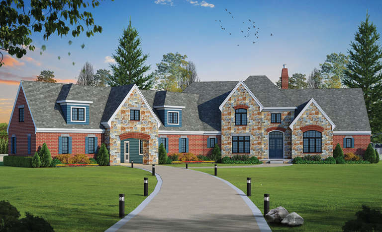 House Plan House Plan #18521 Front Elevation