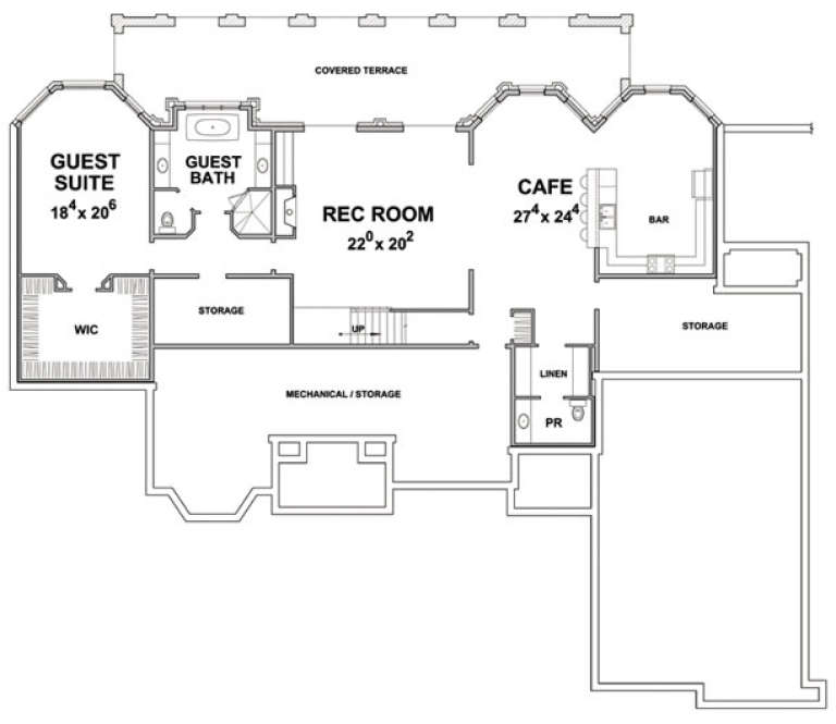 House Plan House Plan #18522 Drawing 3