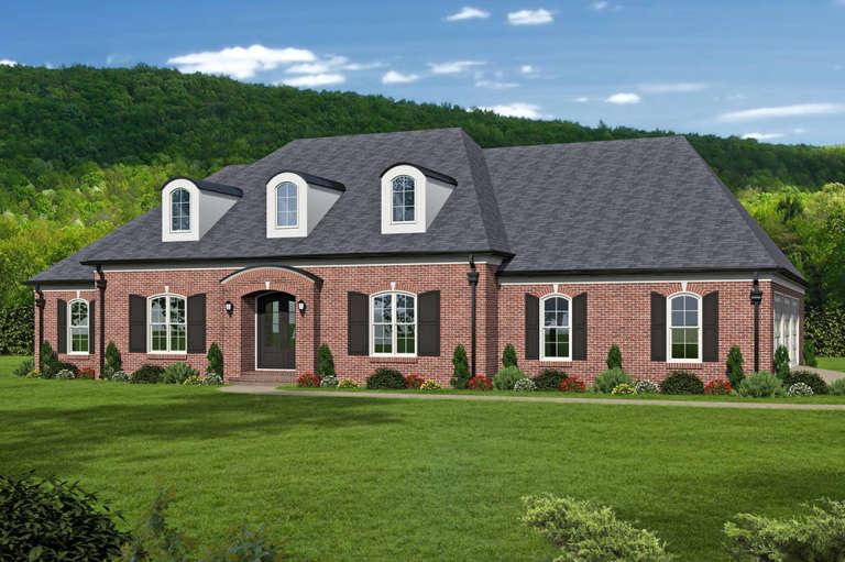 House Plan House Plan #18524 Front Elevation