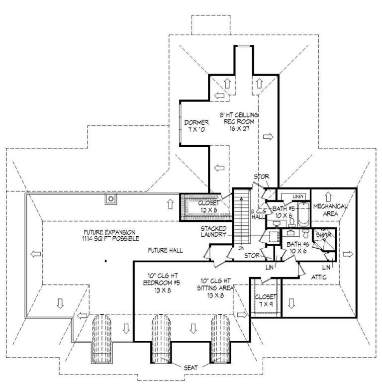 House Plan House Plan #18524 Drawing 2