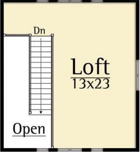 Loft for House Plan #8504-00111