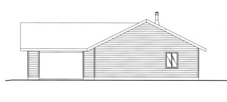 Northwest House Plan #039-00464 Elevation Photo