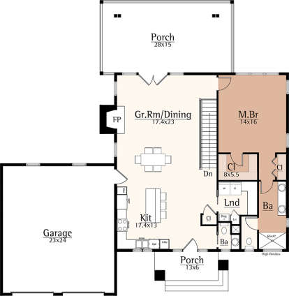 Main for House Plan #8504-00114