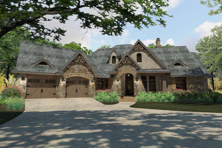 House Plan House Plan #18533 Front Elevation