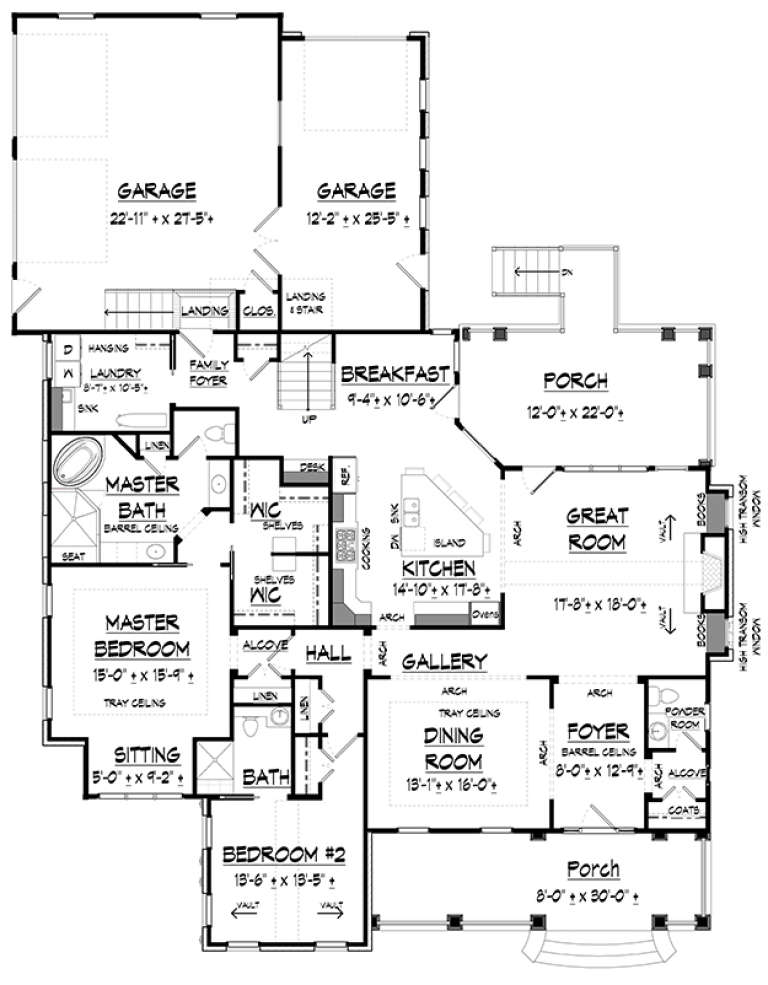 House Plan House Plan #18535 Drawing 1