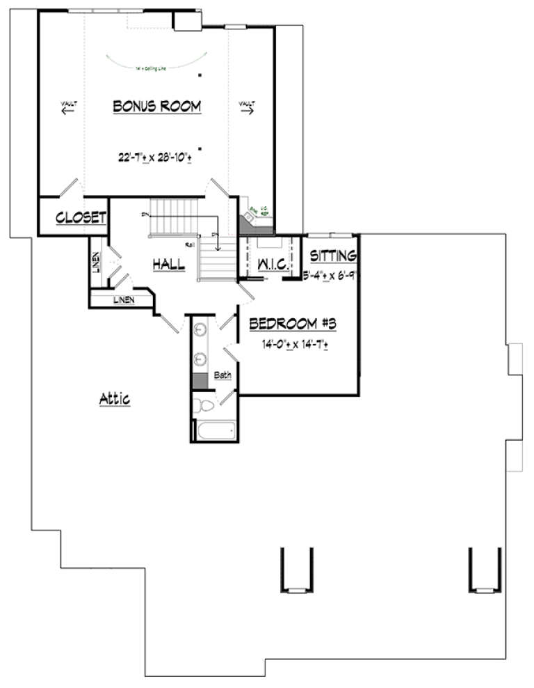 House Plan House Plan #18535 Drawing 2